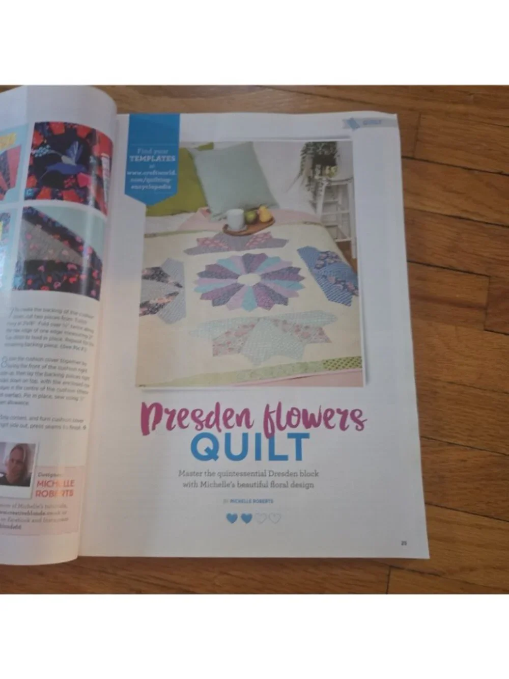 Quilting Patchwork Encyclopedia Magazine Volume 1 - 52 projects
